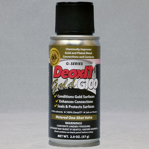 防护喷雾器 - DeoxIT® Gold, #G100S-2 - CAIG - 用于金属 / 用于塑料 / 铜