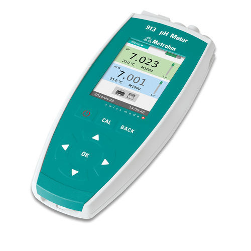 便携式ph计 - 913 pH Meter - Metrohm - 实验室 / 数字 / 带温度计