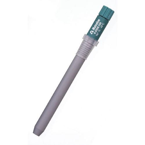 离子选择性电极 -  Separate polymer membrane electrode, Na - Metrohm - 玻璃 / 实验室