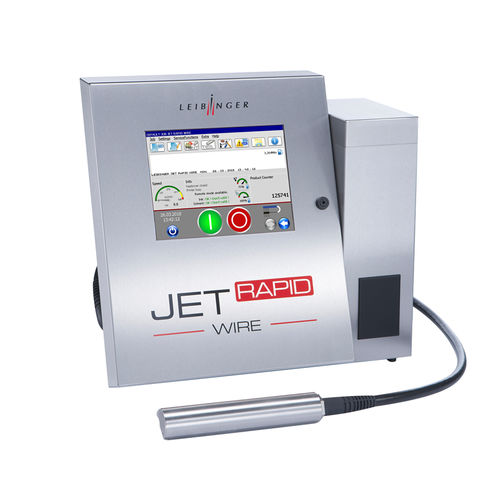 连续喷墨型打标机 - JET Rapid Wire - Leibinger - 集成式 / 用于管 / 用于线缆
