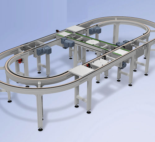 自动流水作业系统 / 货盘 - Versamove series - Maschinenbau Kitz GmbH - 用于安装线 / 工业 / 定位