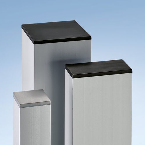 压接工艺端盖 - Maschinenbau Kitz GmbH - 矩形 / 塑料 / 用于型材末端