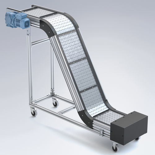 组合式皮带输送机 - KFS-P 2040.86 - Maschinenbau Kitz GmbH - 倾斜 / 运输 / 模块化