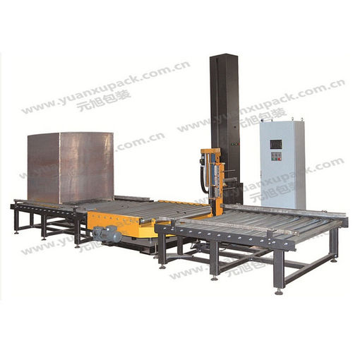 托盘式缠绕包装机 - YK1650F-CZ - Yuanxu Packing(shanghai) Machinery Co., LTD - 自动 / 饮料 / 用于电子设备