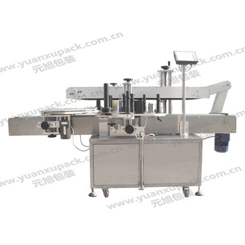 自动标签机 - YK-620 - Yuanxu Packing(shanghai) Machinery Co., LTD - 侧面 / 在线