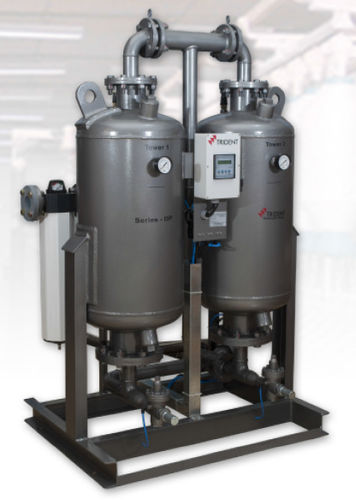 干燥剂干燥机 - DP series - Trident Pneumatics Pvt Ltd - 连续 / 气体 / 空气