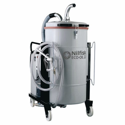 工业吸尘器 - ECO-OIL 22 series - Nilfisk - 油屑 / 单相 / 三相