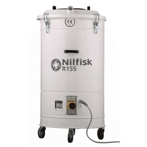 工业吸尘器 - R155 V - Nilfisk - 干式 / 三相 / 移动式