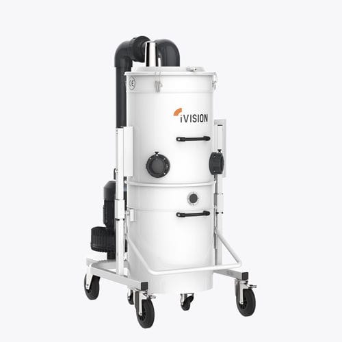 干式吸尘器 - iV3 CLEAN - iVision Vacuum - 湿式洗涤 / 三相 / 移动式