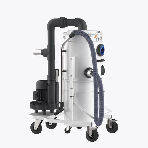 工业吸尘器 - iV CUSTOM CLEAN - iVision Vacuum - 切屑 / 三相 / 移动式