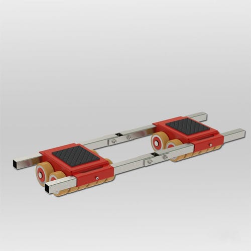 重载荷滚轮小车 - JFB 30 G - JUNG Hebe- und Transporttechnik GmbH - 运输 / 手动