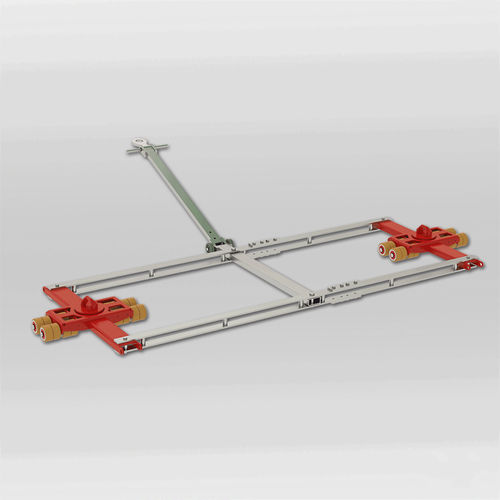 运输滚轮小车 - JTLB 14 K Weld-on Cone - JUNG Hebe- und Transporttechnik GmbH - 用于重载荷 / 集装箱 / 手动