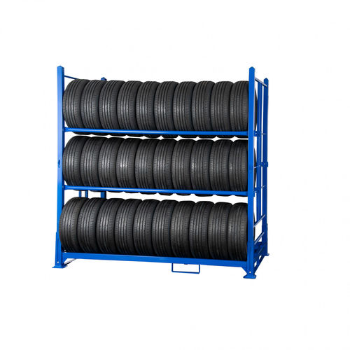 存储仓库货架 - ECOTIRErack® TR-EC-12 - GEBHARDT Logistic Solutions GmbH - 运输 / 动态 / 叠放式
