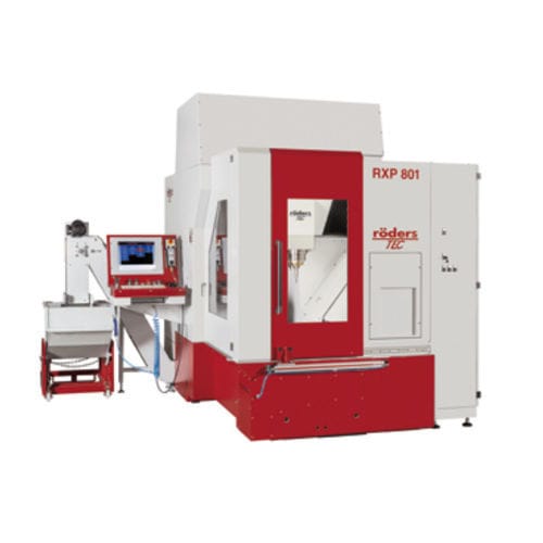 3轴CNC加工中心 - RXP801  - Roeders - 立式 / HSK-E50 / 紧凑型