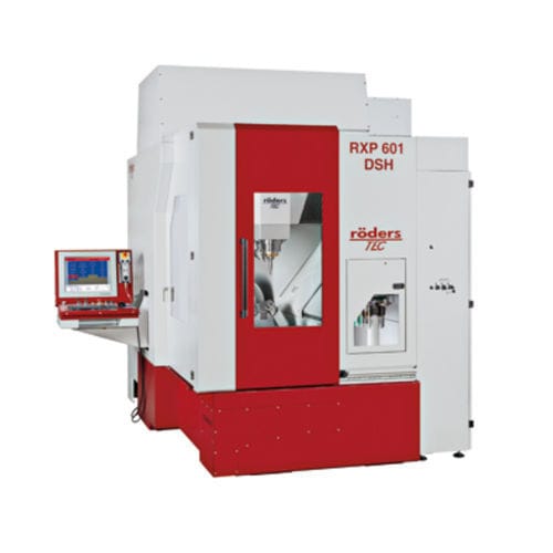 5轴CNC加工中心 - RXP601DSH - Roeders - 立式 / HSK-E50 / 直接传动