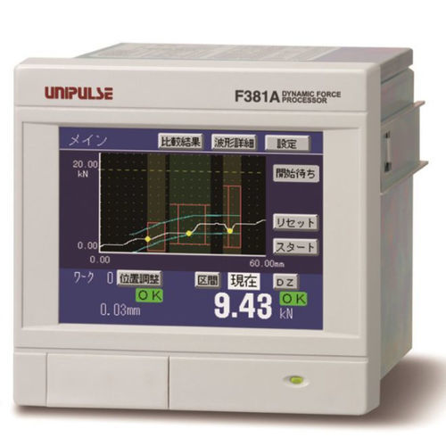 载荷指示器 - F381A - UNIPULSE Corporation - 扭矩 / 压力 / 触摸屏