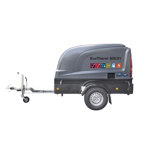 热水高压清洗机 - EcoTherm - WOMA GmbH - 柴油机 / 挂车式 / 带存储罐