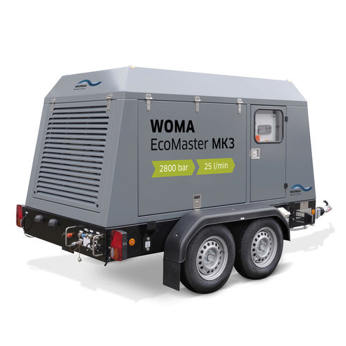 冷水高压清洗机 - Ecomaster MK3 - WOMA GmbH - 柴油机 / 移动式 / 挂车式