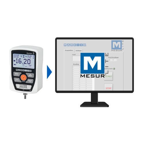 数据收集软件 - MESUR® Lite - Mark-10 - 分析 / 比较 / 测量系统