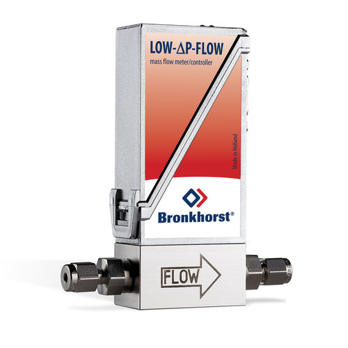 带质量流量控制器流量计 - LOW-ΔP - Bronkhorst - 压差 / 质量 / 用于气体