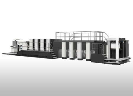 转轮凹版印刷机 - LITHRONE GX40RP - Komori - 用于纸张 / 彩色 / 高速