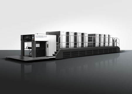 转轮凹版印刷机 - LITHRONE G40P - Komori - 4色 / 8色 / 10色