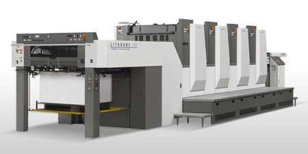 转轮凹版印刷机 - LITHRONE A37 - Komori - 5色 / 4色 / 双色