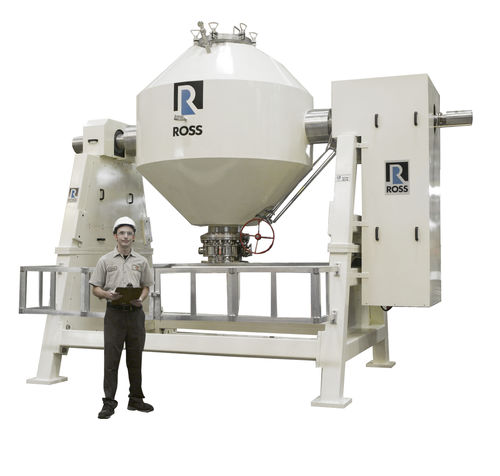 双锥搅拌机 - DCB series - ROSS Mixers - 卧式 / 分批 / 用于固体