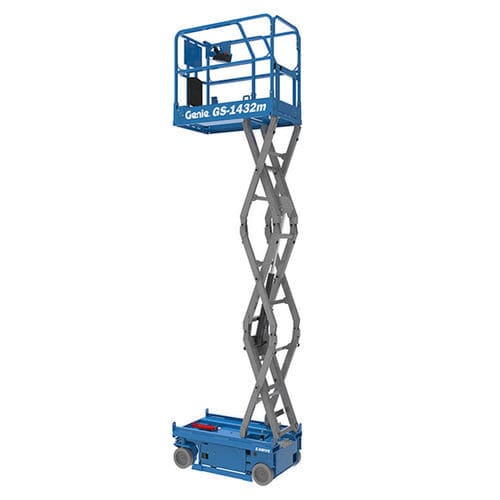 带轮剪叉式升降机 - GS™-1432m E-Drive - Genie/美国吉尼 - 自走式 / 电动 / 室内、室外