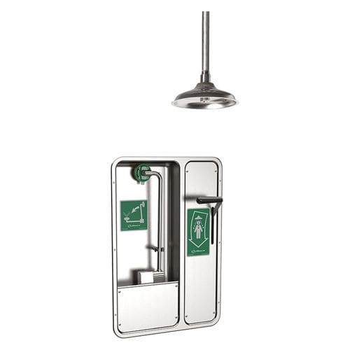 壁挂面部眼部喷淋器 - 8355WCC AXION - Haws AG - Headquarters for Europe, Middle East and