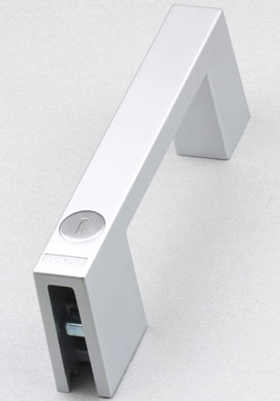 钩形把手 - LS501  - NINGBO SHENGJIU CABINETS LOCK - 用于门 / 不锈钢 / U形