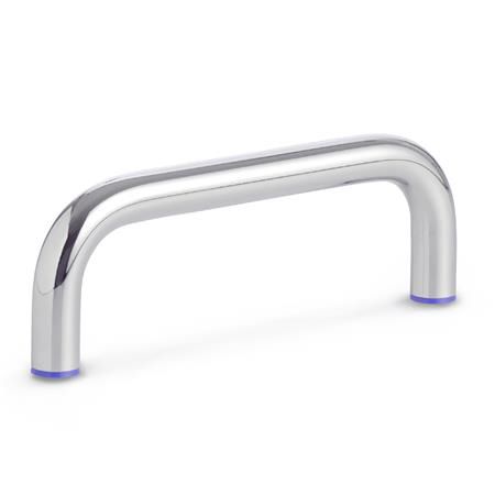 圆管把手 - GN 429 Hygienic Design - Otto Ganter GmbH & Co. KG - 用于门 / 不锈钢 / U形