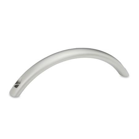 卡箍把手 - GN 565.9 - Otto Ganter GmbH & Co. KG - 用于门 / 不锈钢 / 弯曲