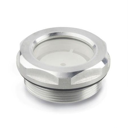 油液位计 - GN 743 - Otto Ganter GmbH & Co. KG - 视觉 / 螺纹 / 玻璃