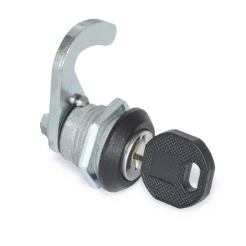 钥匙锁闩锁 - GN 115.8 - Otto Ganter GmbH & Co. KG - 不锈钢 / 旋转 / 滑动移门