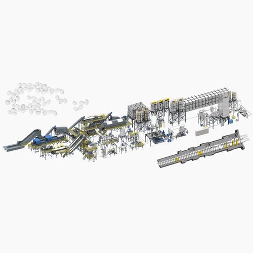 PET回收生产线 - TL1500-02 - BORETECH - 瓶子 / 清洗