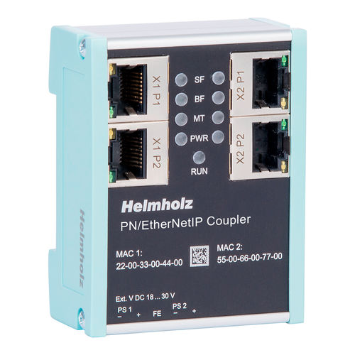 以太网耦合器 - 700-160-3EN02 - Helmholz GmbH & Co. KG - ProfiNet / I/O / 现场总线