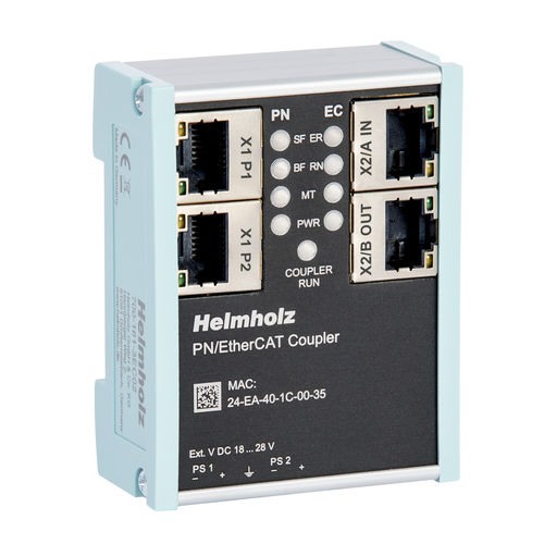 EtherCAT耦合器 - 700-161-3EC02 - Helmholz GmbH & Co. KG - ProfiNet / I/O / 现场总线