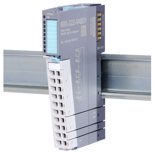 数字输出模块 - 600-222-0AB01 - Helmholz GmbH & Co. KG - 2-O / 4路数字输出 / 继电器输出