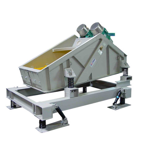 脱水筛选机 - AViTEQ Vibrationstechnik GmbH - 线性振动 / 用于塑料颗粒 / 用于液体