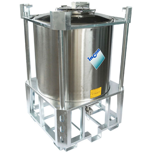 不锈钢IBC集装桶 - PH series - INCON - 用于食品 / 化学制品 / 药品