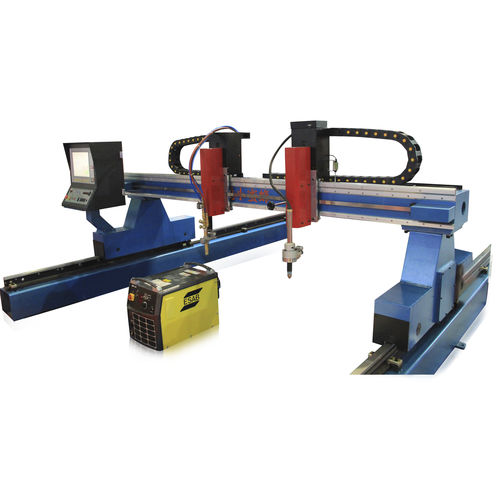 氧-燃料切割机 - HBS-4X12X1A+1C - Dalian Honeybee CNC Equipment Co., Ltd - 用于金属 / CNC数控 / 伺服控制式