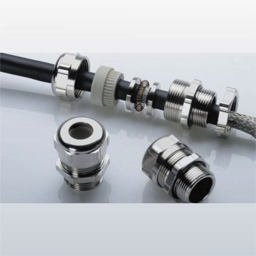 EMC屏蔽电缆接头 - 50.-EMV series - Arihant Panel Fittings Private Limited - 镀镍黄铜 / IP40 / 公制