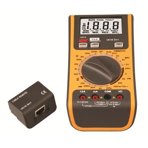 数字万用表 - VA16 - Shanghai Yi Hua V&A Instrument Co., Ltd. - 手持式 / 1000 V / 600 V