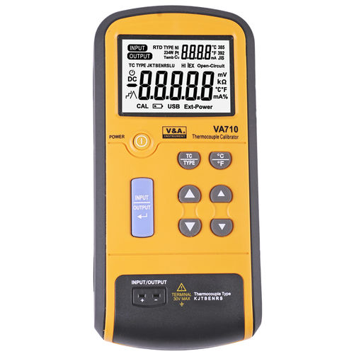 温度校准器 - VA710 - Shanghai Yi Hua V&A Instrument Co., Ltd. - 用于热电偶 / 数字 / 手持