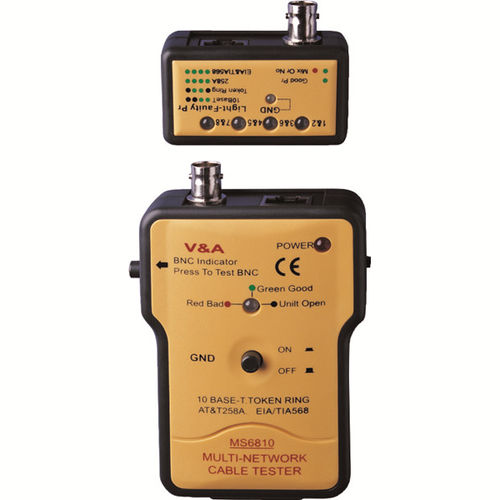 电缆连接测试仪 - MS6810 - Shanghai Yi Hua V&A Instrument Co., Ltd. - 网络 / 手持式