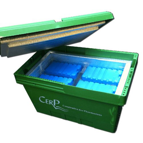 恒温货物箱 - ADP CONSEIL - 聚氨酯发泡 / 运输 / 用于制药