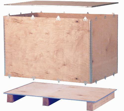 胶合板材料货物箱 - ExPak P - Nefab - 存储 / 折叠