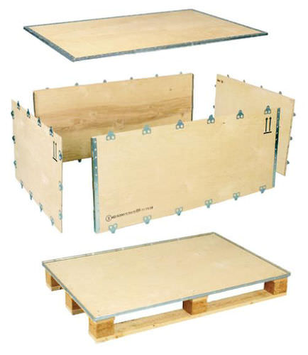 胶合板材料货物箱 - ExPak S - Nefab - 存储 / 折叠