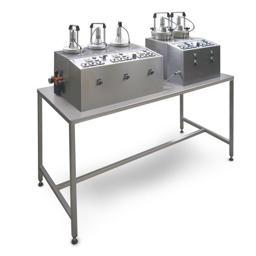 美容产品熔化机 - PK series - Tecnicoll Srl - 喷蜡 / 铝制 / 带有定量机